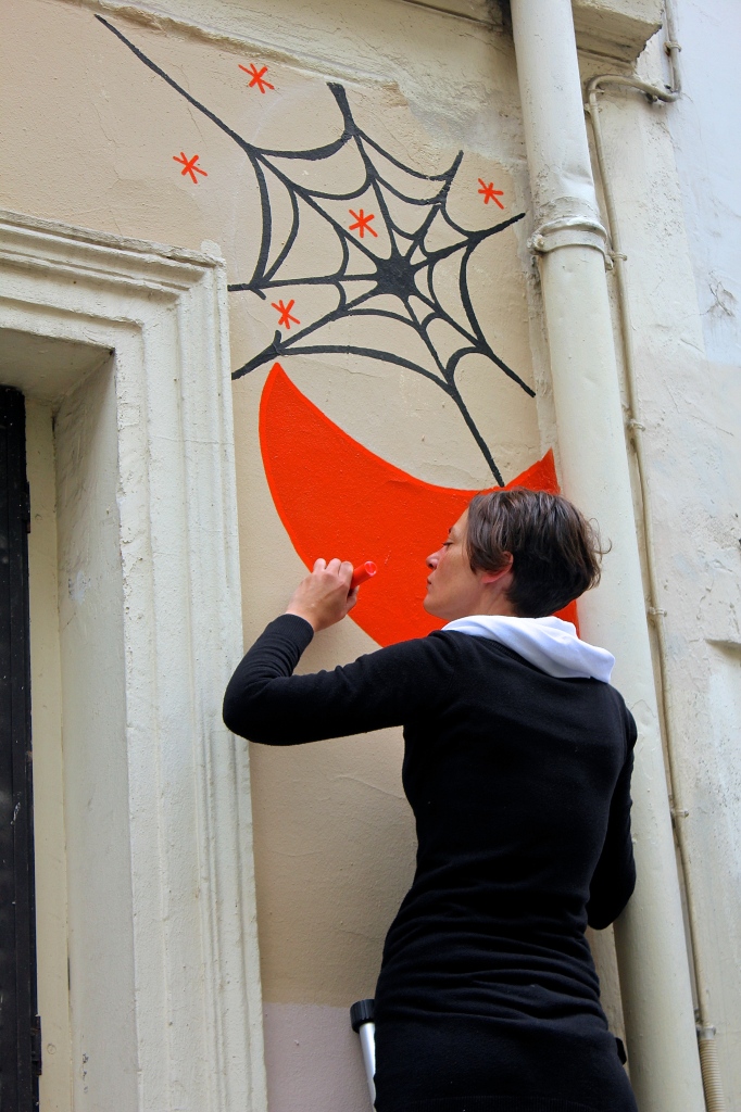 Une histoire d'araignée rue Androuet