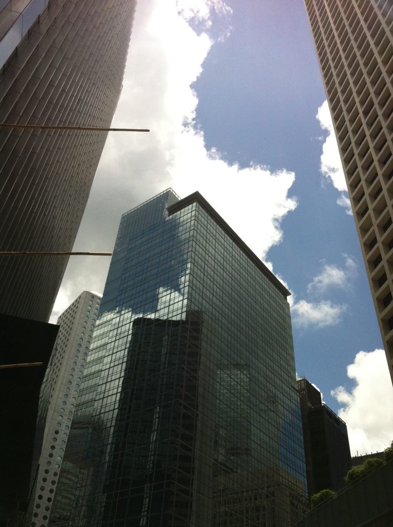 Building de Hong Kong, Central pour Lumières de la ville, site de l'urbain et de l'humain