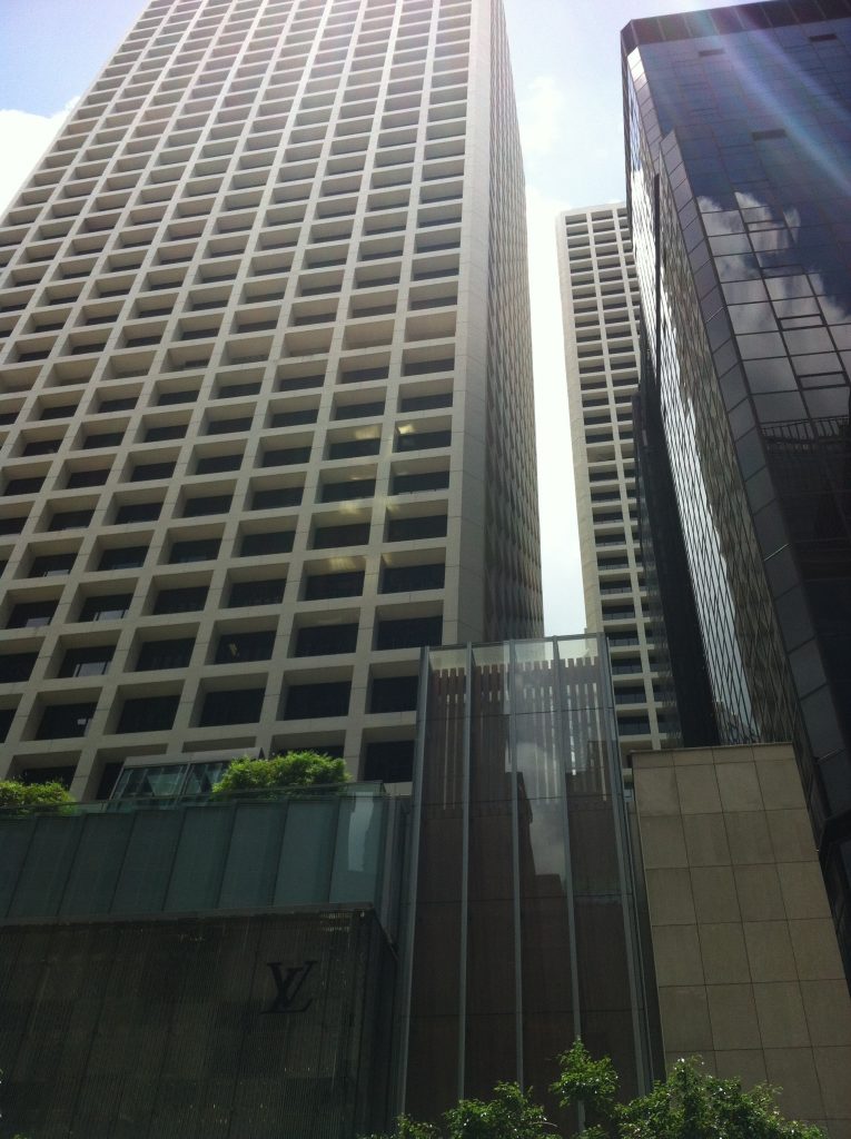 Building de Hong Kong, Central pour Lumières de la ville, site de l'urbain et de l'humain