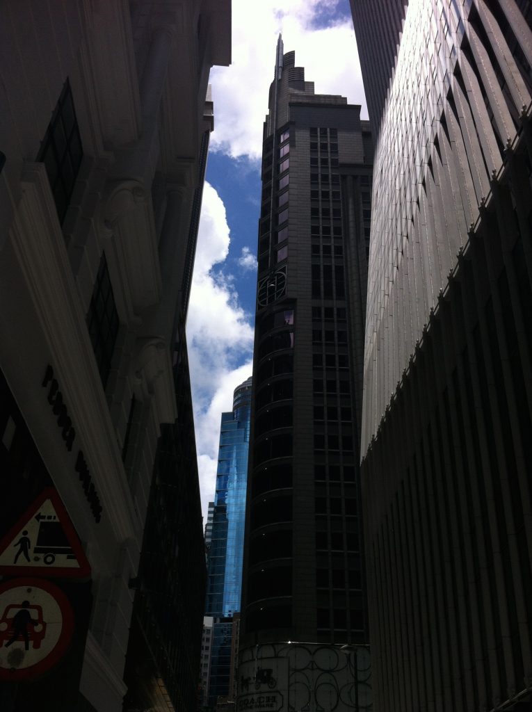 Building de Hong Kong, Central pour Lumières de la ville, site de l'urbain et de l'humain