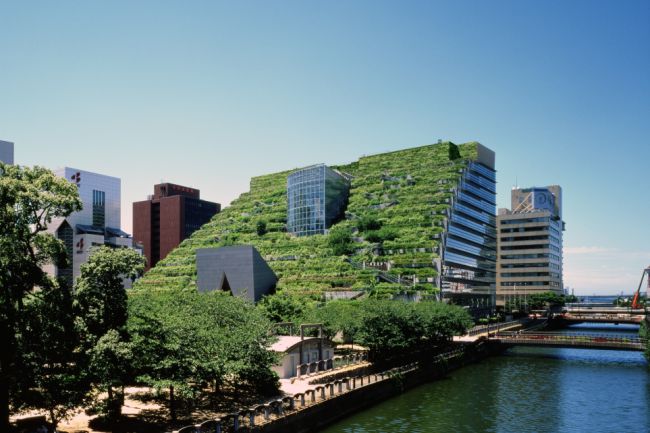 Acros à Fukuoka. (Photo gracieuseté Emilio Ambasz, Architect)
