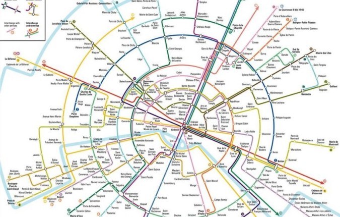 rencontre dans le metro paris