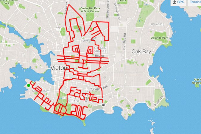 strava stephen lung cycliste art