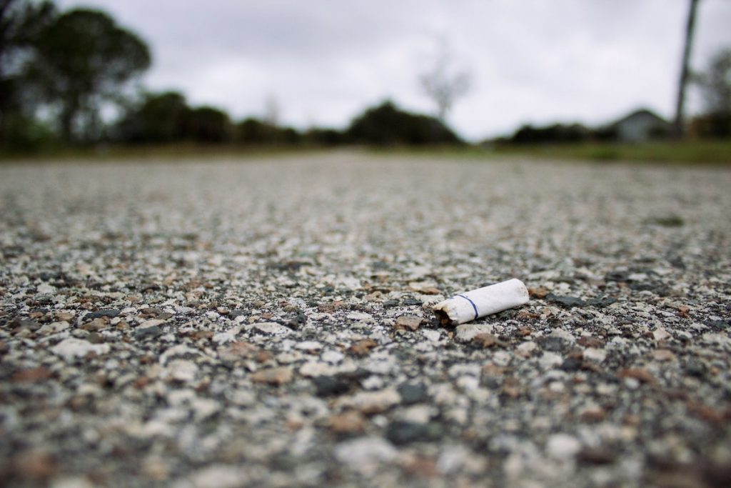 mégots cigarettes