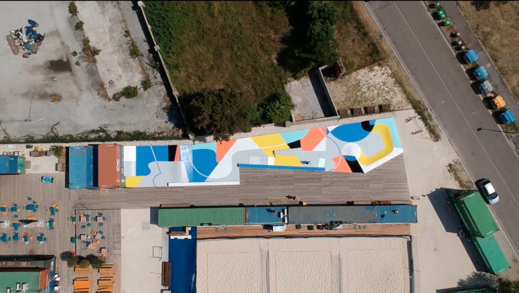 Gummy GUE Marco Mangione Ravenne Italie Ravenna Pop Up Skate Park Urbain Brève Sport