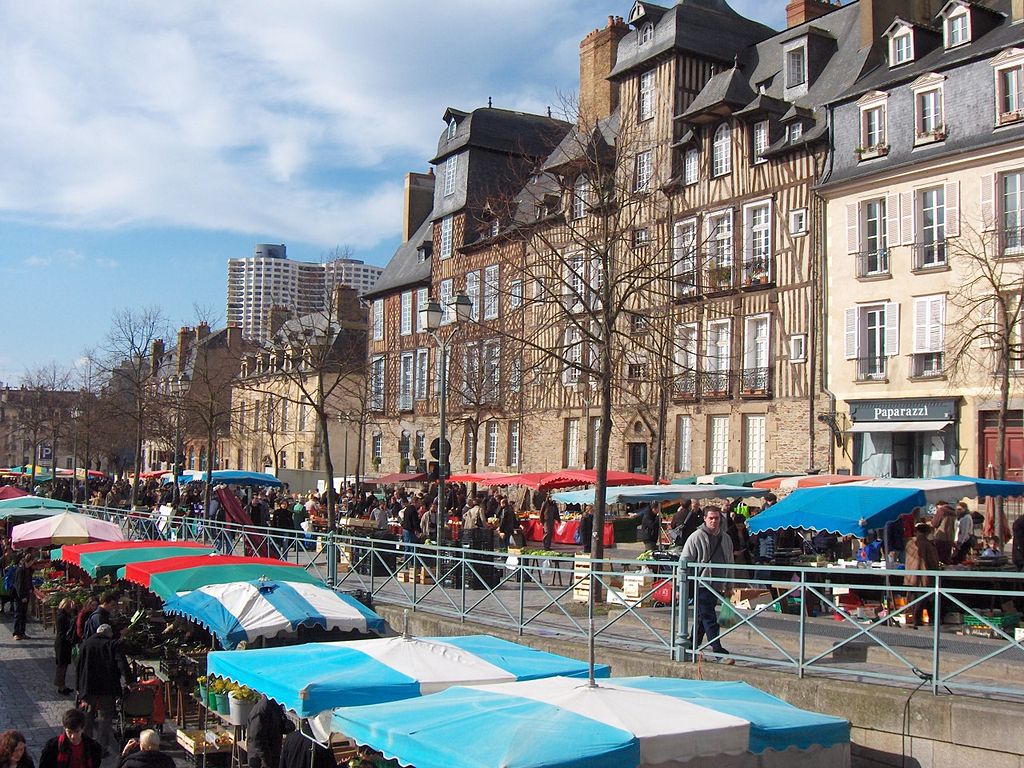 Marché de Rennes - circuits courts