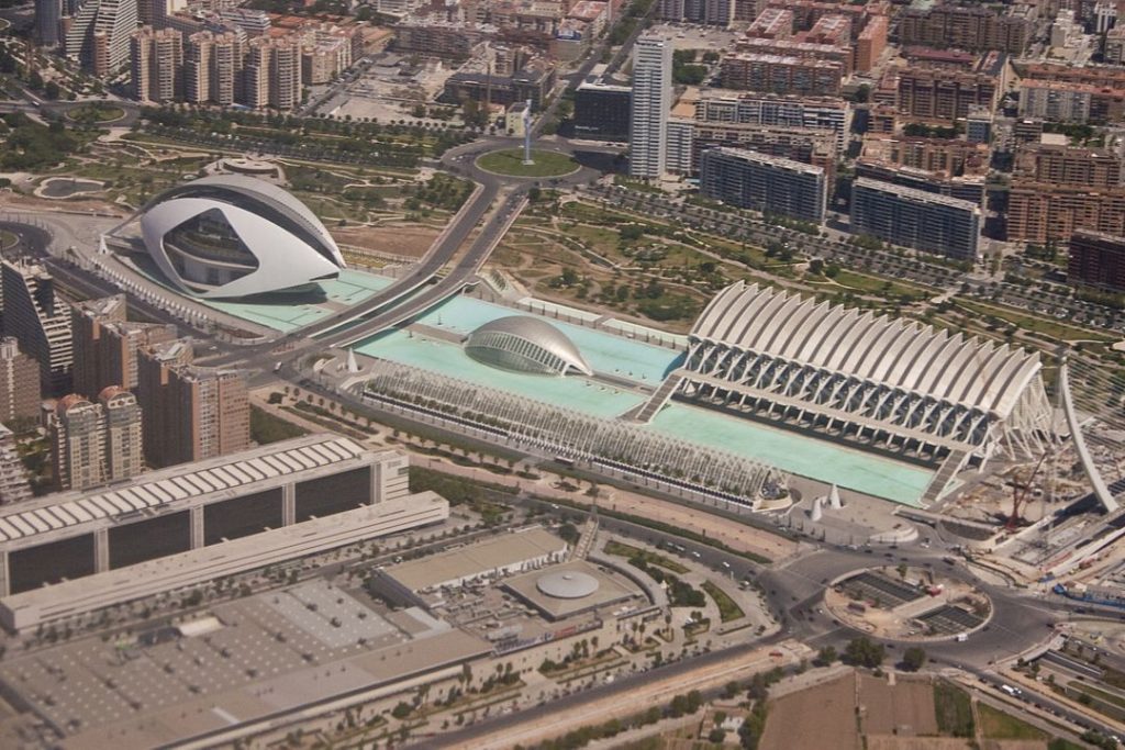 La Cité des arts et des sciences de Valence