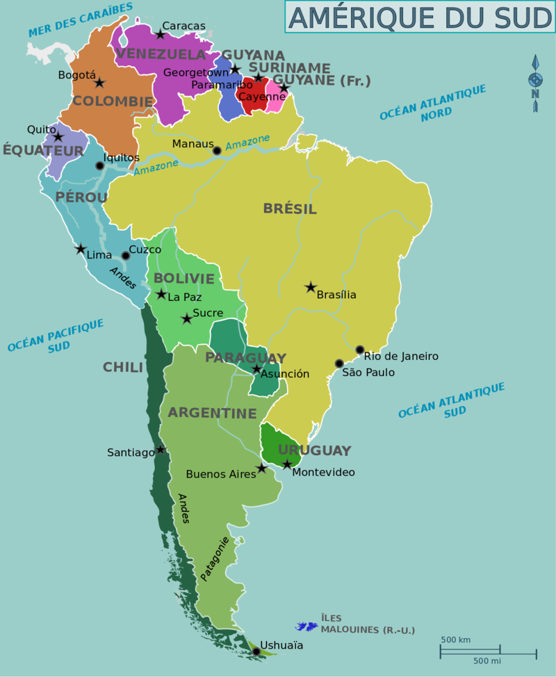 Amérique du sud