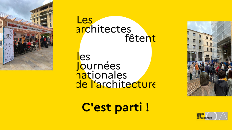 Les architectes fêtent les JNARCHI