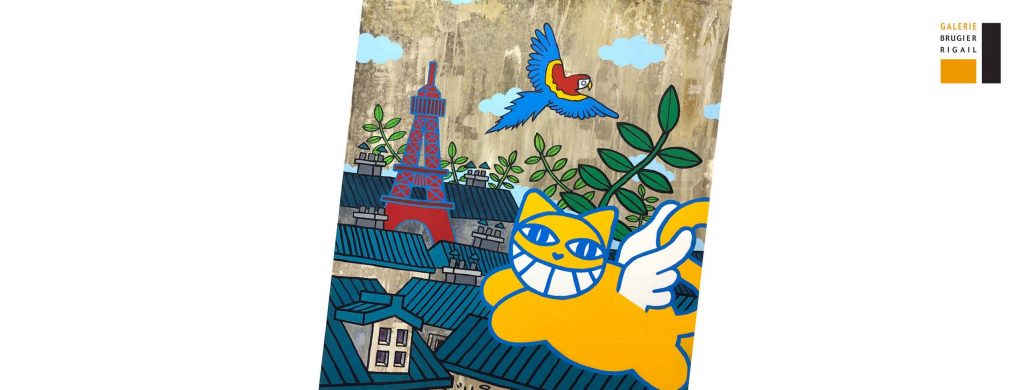 Expo M.Chat - Galerie Brugier Rigail
