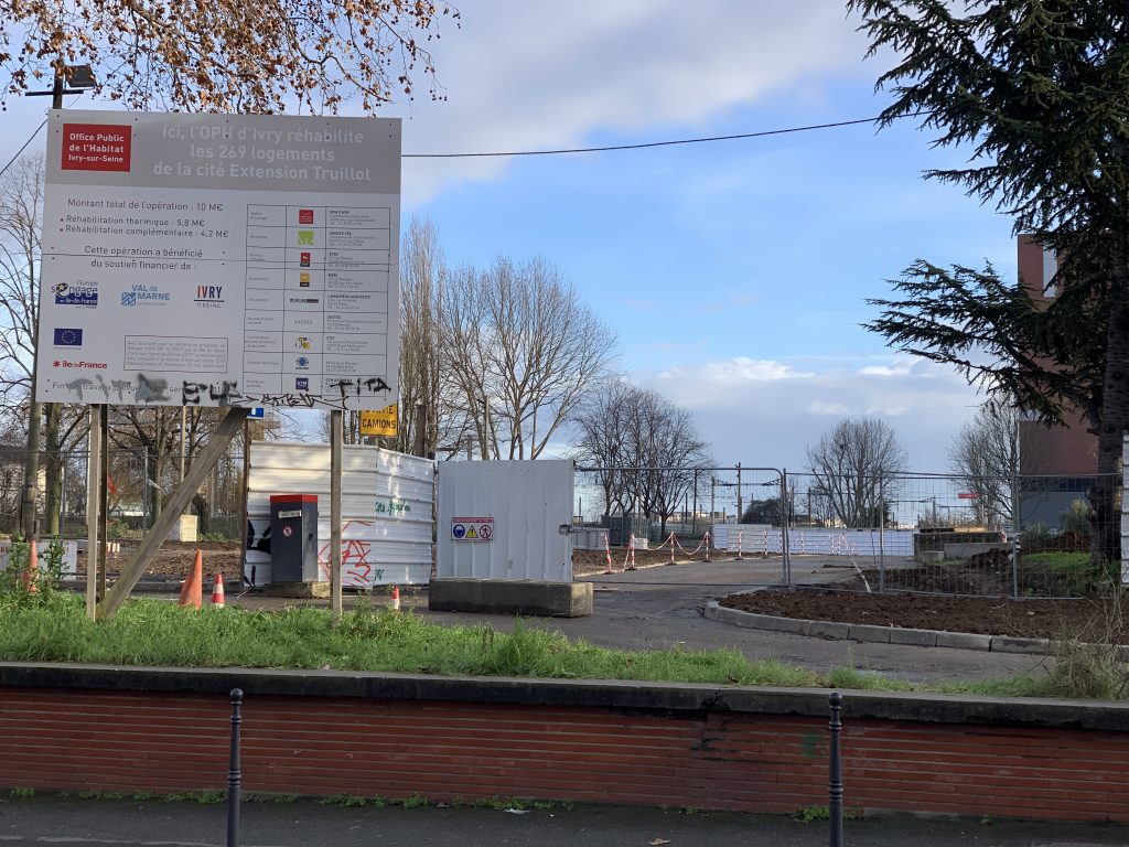 Emplacement de l'ancienne cité Gagarine